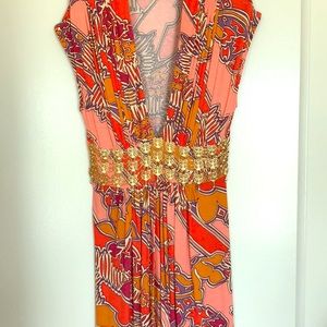 Super sexy low cut dress by Sky.